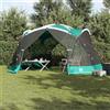 Generic Tenda Antizanzare Impermeabile con Tetto Blu Azzurro 434x434x230 cm, in Poliestere e Fibra di Vetro, Portatile e Pieghevole per Giardino e Terrazza