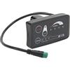 Generic Pannello Display LED per Bici Elettrica Design Semplice e Basso Tasso di Guasto per Scooter Elettrici e Biciclette di Dimensioni Leggere (48V)