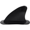 ARTIBETTER Pinna per Tavola da Surf in Nailon Nero, Pinne Longboard 4 Pollici per Mantenere la Tenuta e Curve Strette, Accessorio per Paddle Surf e Surfcasting
