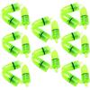 BETOOKY Lampada da Pesca LED Verde Chiaro 25 Pezzi Batteria a Pulsante Multifunzione Facile da Usare per Pesca Notturna all Aperto