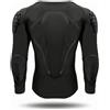 YWMJZEU Maglia con Protezioni Antiurto Resistente Maglia Protettiva Compressiva Armatura da Sciistica per Sport Invernali , L