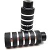 YATINGZHANG Poggiapiedi Bici Pioli for bici 38X110mm for BMX/MTB/bici ordinaria(Noir)