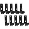 HEANUJJ Supporto Porta Bilanciere Orizzontale 10 Pezzi in PC Nero