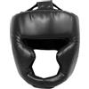 CaFfen Caschetto Boxe Protezione for la testa da Taekwondo completamente rivestita in pelle PU, spessa, for allenamento di sicurezza, for adulti e bambini(Noir,Adult)