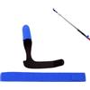 Generic Manicotto per canna da pesca, cinghie per canna da pesca, riutilizzabili per attrezzi sportivi all'aperto, fascette per canne, borse, maniche in neoprene per trasportare tronco da viaggio