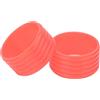 AMONIDA in Silicone per Manico della Racchetta da Tennis Confezione da 2 per Assorbimento del Sudore e Fissaggio della Presa Materiale Ecologico Resistente all'Usura (Chiaro)