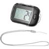 SEWOART Contapassi Portatile Nero in Plastico Clip da Cintura e Cordino per Outdoor Running Display Facile da Leggere