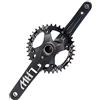 LHHL 170mm MTB Guarnitura Integrate Cave 32/34/36/38/40/42/44T Larghi Stretti Ingranaggio Singola Ingranaggio 7/8/9/10/11 velocità Adatto for Mountain Bike(42T)