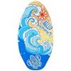 LeeQinersw Skimboard Bambini Tavola Coasting Bilanciamento Onde Leggera Pratica Poplar Legno Superficie Resistente per Allenamento Spiaggia Adatta a Attività Bambini Sport , 41 Inch , Summer Wave