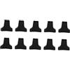 Zani Puff Set di fermi in silicone per moschettoni (10 pezzi) per fettuccia da 20 mm, tappo per arrampicata