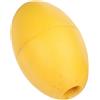 SHINEOFI Boa Peso Ridotto in PVC Ovale Galleggiante per Kayak e Yacht Giallo Eccellente Galleggiabilità, per Ancoraggio e Pesca Sportiva in Acqua