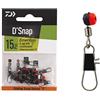 Daiwa Emerillon A Agrafe Coulissant - M - R.10kg - Rouge - Black Nickel - EM258210