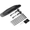 JIASHUNHE Parafango MTB Parafango for Mountain Bike Parafanghi for Bicicletta a sgancio rapido 26-29 Pollici Pneumatico Anteriore Posteriore Ruota MTB for Bici for(1PC Rear)