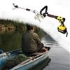 QHZYMX Pagaia motorizzata kayak Motore Da Traina Per (lunghezza 100-125 Cm) Pescatori, systems Di Propulsione Per Piccole Imbarcazioni Con Staffa Fissaggio, Propulsore Portatile(With Bracket,100cm/3.3')