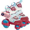 HUDORA My First Quad LED girl - misure 30-33 - pattini a rotelle di pregio con LED - pattini a rotelle comodi regolabili su 4 misure - pattini di stile per bambini/e fino a 20kg