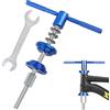 BEASAFY Set di sterzo, strumento di pressatura bicicletta, strumento di pressatura per cuscinetti BB, attrezzi per l'installazione di cuscinetti per biciclette, installazione di auricolari, attrezzi