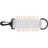Jwthee Porta-Tee da Golf con Gancio sospeso, Porta-Tee da Appendere per 10 Tee per Sacca da Golf, Organizer Portatile per Tee da Golf con Gancio per appenderlo Facilmente alle Cinture (Rossa)