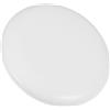 Angoily Disco Design Leggero e Facile da Lanciare in Plastica Bianco PE da 175g Sportivo per Giochi All'aperti in Giardino e Parchi Adatto a e Adulti