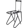 CQAHDSEVF Portapacchi posteriore per bicicletta, Staffa for bicicletta Portapacchi anteriore Nero 400x230x120mm 15kg