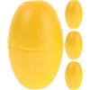 SHINEOFI 4 Pezzi Boa di Ancoraggio in PVC Galleggiante per Barche e Yacht, Facile da Installare, per Navigazione e Pesca, Accessorio Nautico Giallo Resistente e Sicuro