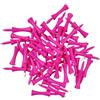 ZUGLQYSX Tee da Golf 50 Pezzi Professionali 59 mm Prodotti for la Pratica Accessori Supporto for Sfera in plastica for Unghie Limite(Pink)