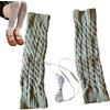 Générique Leggings a maglia riscaldati - Calze Elettriche | Ginocchiera Termica, 1 Paio Ricaricabile tramite USB, Lavabile, Abbigliamento Inverno, Comfort Dei Piedi Femminili, Scarpe Termica, Protecti