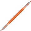 Generic Power Twister Bar, resistente espansore toracico con doppia molla, manici in gomma per braccia, spalle, petto, allenamento con borsa inclusa