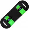 Generic Trampolino Tavola Snowboard Allenamento Simulazione Stance Supporto Piedi Cutout Maniglie Materiale EVA Adatto a Outdoor Training Pratica Principianti Sport , Verde