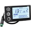 Generic S866-A - Semplice display LCD per bici elettrica da 24 V/36 V/48 V, regolatore di velocità, facile da installare, controllo PAS