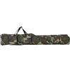 Runheo Borsa per canna da pesca, verde scuro, 150 cm, in tessuto Oxford, impermeabile, imbottita, con tracolla, fodera antiurto per canne da pesca, mulinello e accessori, ideale per sport all'aria