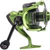 LIYJTK Mulinello da pesca spinning in metallo resistente per accessori per attrezzatura per acqua dolce e acqua salata (VerdeXF1000)