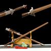 HJHUUA Spada Tai Chi Fatta a Mano da 102 cm,Spada in Legno di Sandalo Naturale,con Fodero in Legno Massello Bokken,per Allenamento Kendo,Pratica di Spada,Esercizi Mattutini e Allenamento Samurai