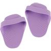 JHSDHYD Guanti Palestra Uomo Guanto for sollevamento pesi fitness, impugnatura in gomma for, allenamento in palestra, impugnature for, protezione for il palmo del(Light green)