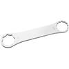 GOOHOCHY Chiave per Forcella Anteriore 8T in Acciaio Inossidabile Design Doppia Testa per Manutenzione Bici Compatibile Suntour in Argento
