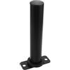 SHINEOFI Supporto per Dischi di Peso in Acciaio Montato a Parete Foro da 48mm, Struttura Resistente e Salvaspazio per Palestra Domestica