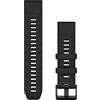 Garmin Cinturino Originale fēnix 8, 22mm, QuickFit, Silicone, Black