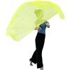 DSFIHJO Ventagli Danza del Ventre Chiffon Grande ventaglio Velo Apertura Puntelli da Ballo Lisca di Pesce Manico Pieghevole Cinese 85 cm(Color 15,2PCS)