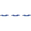 Vjsujehgy 3X Nuoto Fascia per Capelli 'Orecchio per Le Donne Uomini Bambini Adulti Fascia in Neoprene Fascia Nuoto Fascia per la Protezione 'Acqua Gear Band (Blu/M)