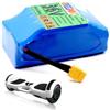 FREEDOH Batteria agli ioni di Litio da 36 V, Batteria al Litio di Ricambio da 36 V, 4400 mAh, 5200 mAh, 6700 mAh, con Caricabatterie per Kit Motore da 0-250 W,36v6700mah