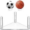 Generic Supporto da calcio | Supporto per pallavolo in acrilico, espositore per pallavolo, tavolo sportivo, decorazione per casa, palestra, camera da