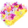 WESIEVYA Cuffia da Nuoto Fiori 3d in Nylon Leggero, Design Creativo a Forma di Petalo, per Festa Estiva in Piscina e Mare per Donne