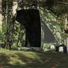 Generic Tenda da Pesca Mimetica Impermeabile 210x170x125 cm in Poliestere 185T con Porta Cerniera, Leggera e Portatile con Custodia da Trasporto per Campeggio