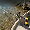 QHZYMX Pagaia motorizzata Kayak Elica Ad Alta Spinta, Kit Motore Manuale (Lunghezza 1-1,25 M) con Staffa di Montaggio, Systems di Propulsione Azionato da Trapano Avvitatore(with Bracket,125cm/4.1ft)