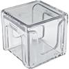 Generic Supporto per gessetti da piscina, 3,2 cm, in acrilico, per stecche da biliardo, organizer per accessori per piscine, resistente, in acrilico trasparente, portatile, adatto per tavolo da snooke