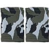 Baluue Straps Palestra Uomo e Donna in Nailon 2 Pezzi Fascia Polso Sportiva Design Flessibile per Protezione e Supporto Durante Fitness e Allenamento