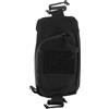 ibasenice Borsa da Petto in Nylon Nero Apertura Ampia e Resistente per Hiking, Custodia Porta Strumenti e Carte, Design Pratico alla Moda
