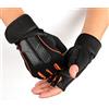 AMONIDA Fitness Antiscivolo Cinturino da Polso Regolabile per Ciclismo e Sollevamento Pesi in Microfibra 1 Paio (XL)