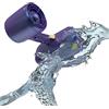 SEVEQIS Scooter subacqueo, Booster subacqueo propulsore velivolo da tiro Attrezzatura for Il potenziamento Portatile(Blauw)