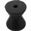BESTOYARD Rullo per Carrello Rimorchio Barca Gomma Resistente per Yacht e Pontoni Applicazione Marina Supporto Frontale Stabile