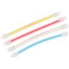 ZAICOLER Ammortizzatori per Racchetta Lunghi Ammortizzatori in Silicone Premium per Giocatori di Tennis 4 Pezzi 10,5 Cm Robusti e Durevoli